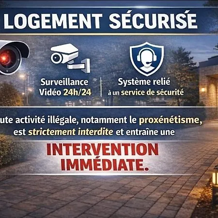 T3 Petit Confort - Proche Commodités - Parking Privé Appartamento