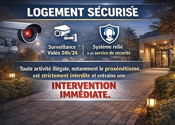 T3 Petit Confort - Proche Commodités - Parking Privé Appartamento